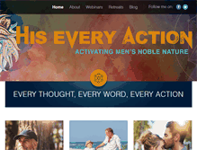 Tablet Screenshot of hiseveryaction.com